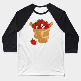 Strawberries Baseball T-Shirt